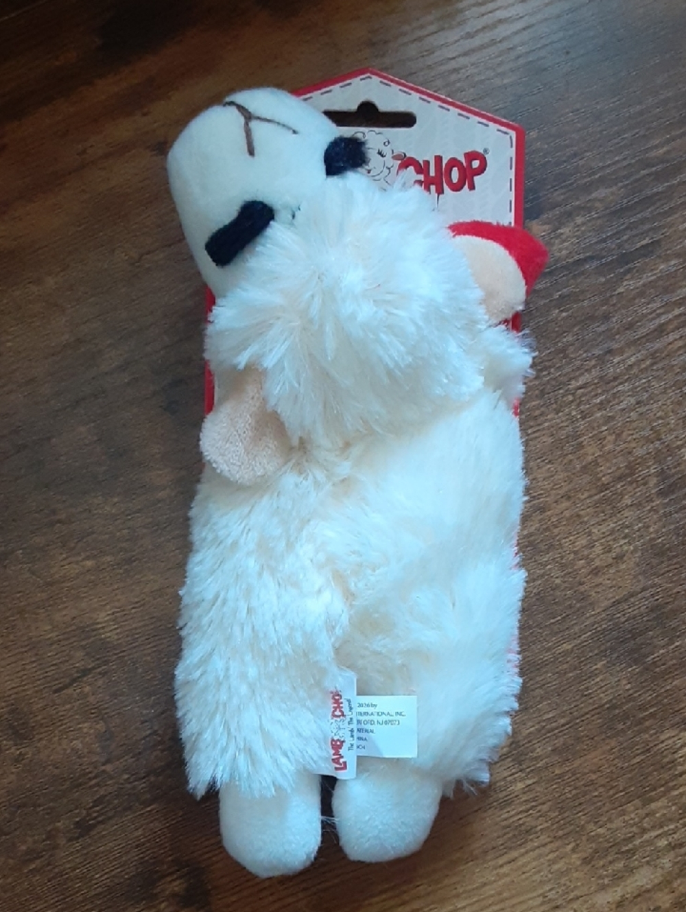 Lamb Chop Squeaky Dog Toy